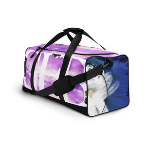 Purple Summer Duffle bag