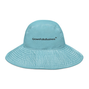 Business Wide brim bucket hat