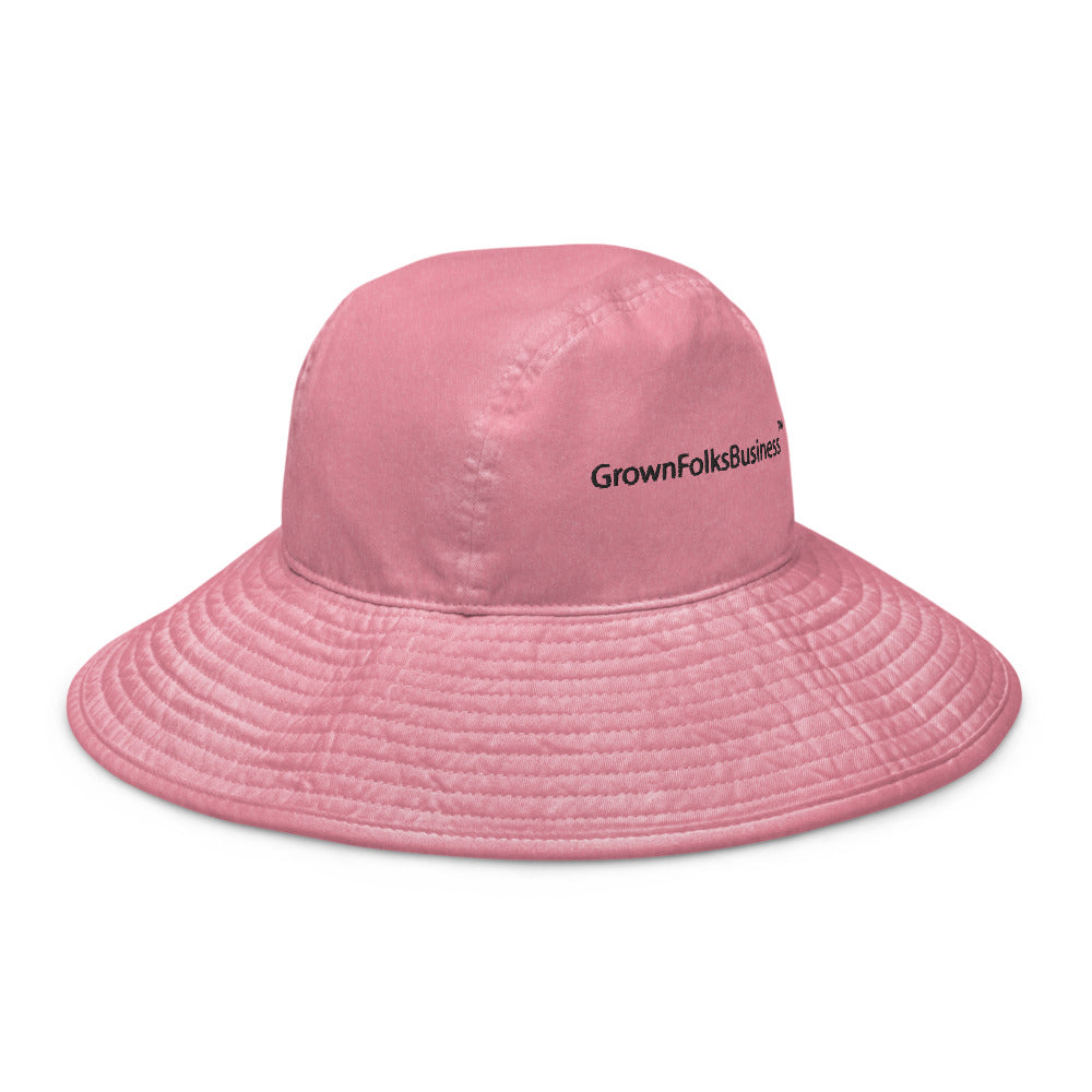 Business Wide brim bucket hat